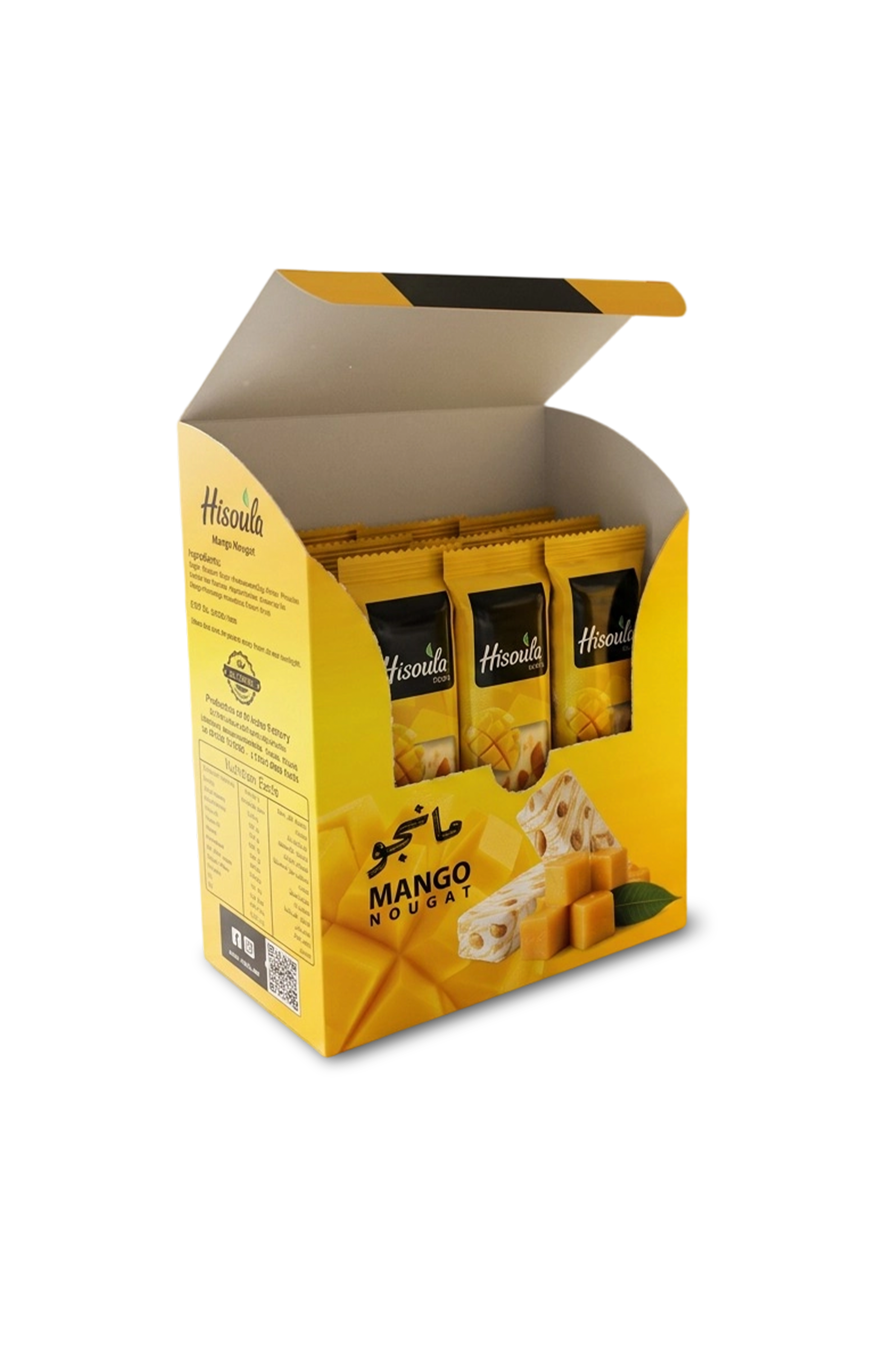 Box of Mango Nougat Bars (12 pieces)